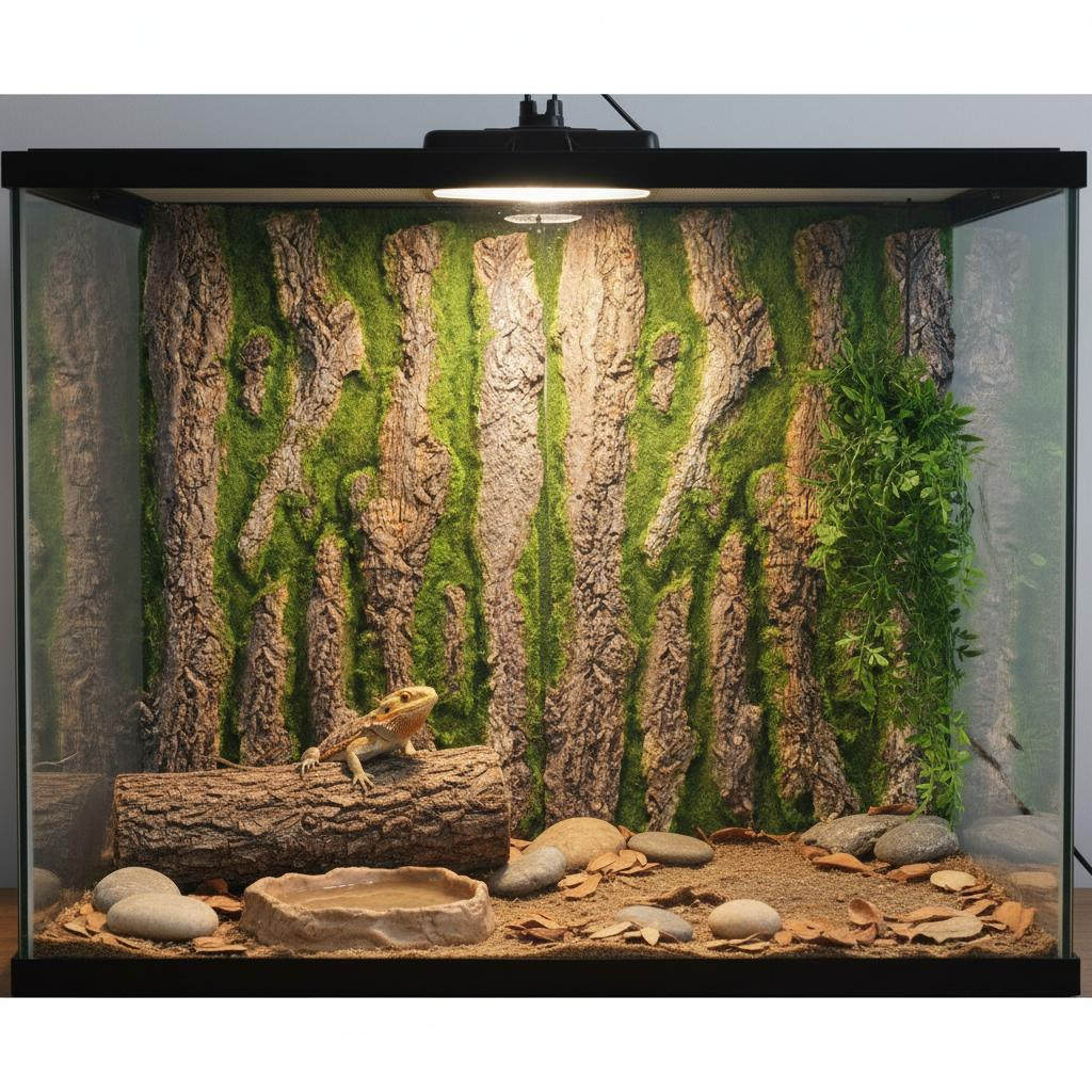 Aquarium Moss - Papan Latar Belakang Akuarium 3D, Dekorasi