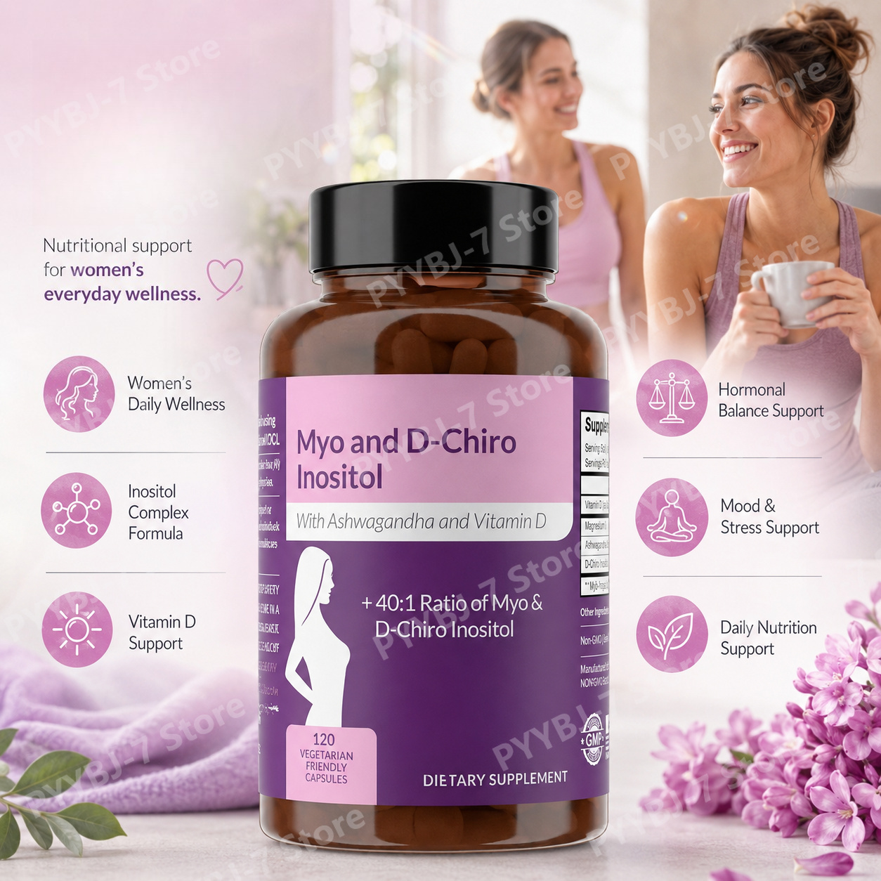 Planted Tank - 40:1 Kapsul Myo-Inositol dan D-Chiro Inositol