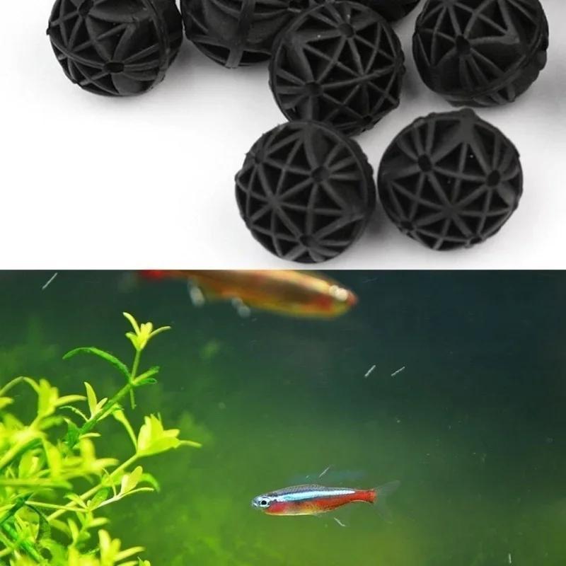 50 Buah Bola Filter Bio Akuari - Aquarium Fertilizer ulasan dan harga