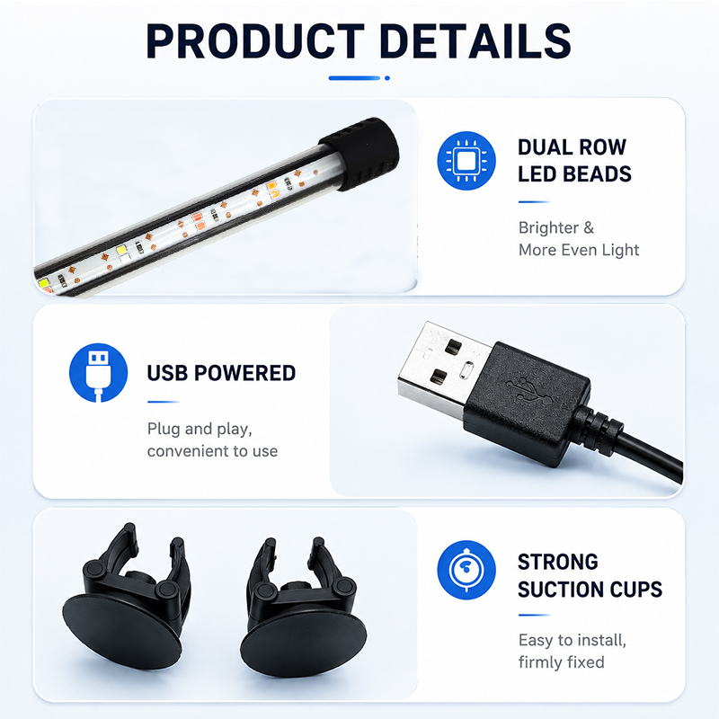 Lampu LED Strip Akuarium Spekt - Aquarium Plant Light ulasan dan harga