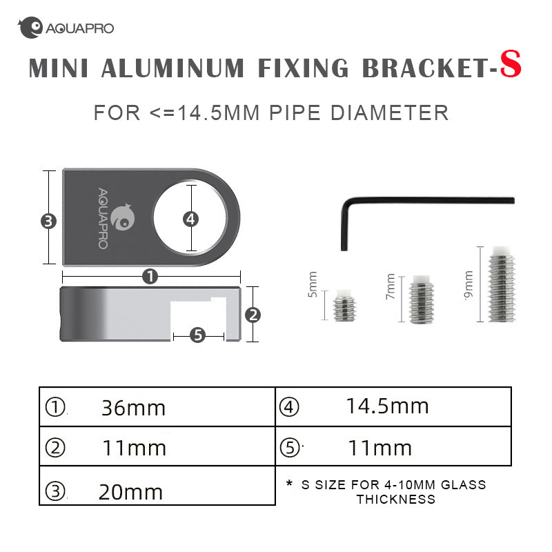 Pemegang campuran aluminium Mi - Aquarium Plant Holder ulasan dan harga