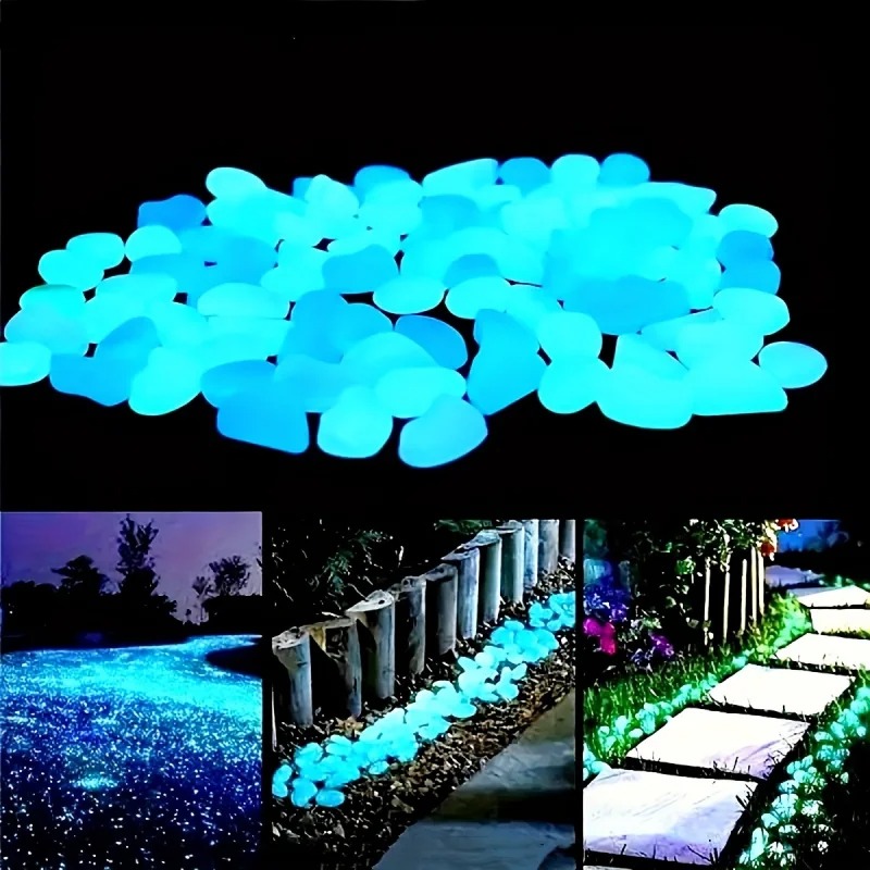 100/300 Buah Kerikil Menyala D - Plant Aquarium Pot ulasan dan harga